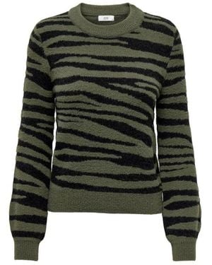 Jacqueline De Yong Round-Neck Knitwear - Vert