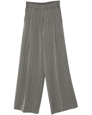 Dries Van Noten Wide Trousers - Gris