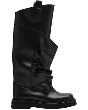 The Attico High Boots - Black