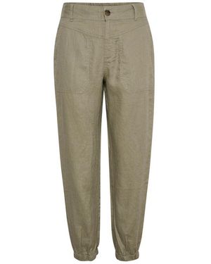 Part Two Cropped Pants - Green