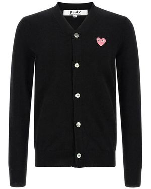 COMME DES GARÇONS PLAY Cardigans - Negro