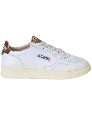 Autry Schoenen ,Wit ,Medalist Lage Sneakers