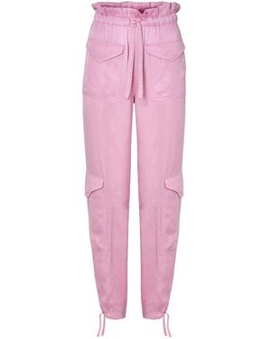 Ganni Slim-Fit Trousers - Roze