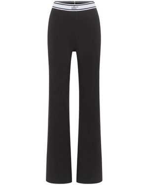 carlo colucci Broeken ,Zwart ,Katoen Atletico Jazzpants