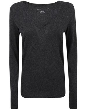 Majestic Filatures Long Sleeve T-Shirts - Black