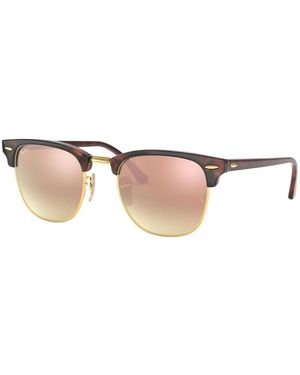 Ray-Ban Clubmaster Zonnebril - Bruin
