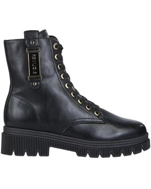 S.oliver Lace-Up Boots - Negro