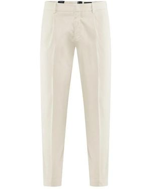 Bomboogie Slim-Fit Pants - Natural