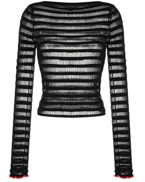 Proenza Schouler Long Sleeve Tops - Black