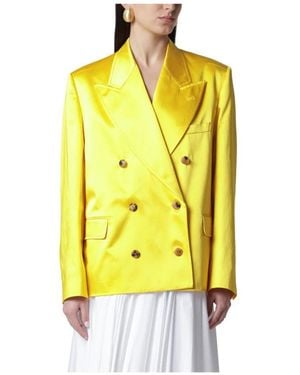 Dries Van Noten Blazers - Yellow