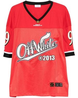 Off-White c/o Virgil Abloh T-Shirts - Rood