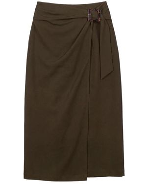 Ottod'Ame Rokken ,Groen ,Midi Rok