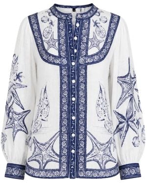 FARM Rio Shirts - Blue