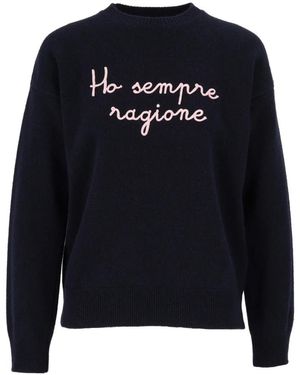 MC2 Saint Barth Trui Met Ronde Hals - Blauw