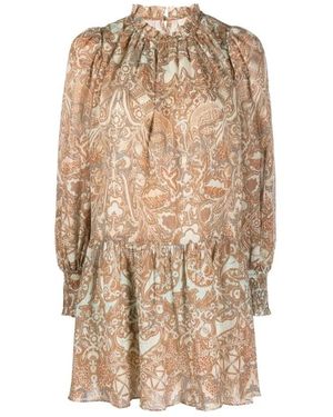 Ulla Johnson Short Dresses - Natural