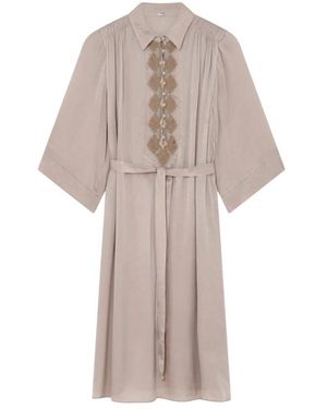 GUSTAV Shirt Dresses - Neutro