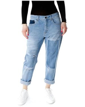 Munthe Cropped Jeans - Blue