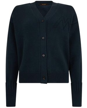 Moorer Bahira Cardigan - Blauw