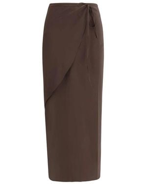 Petar Petrov Midi Skirts - Brown