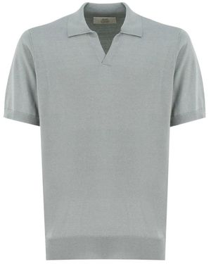 Mauro Ottaviani Essentielles Polo-Shirt Mit Seitentasche - Grau