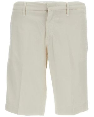 Fay Short Chino Tinto Capo Slim Fit - Naturel