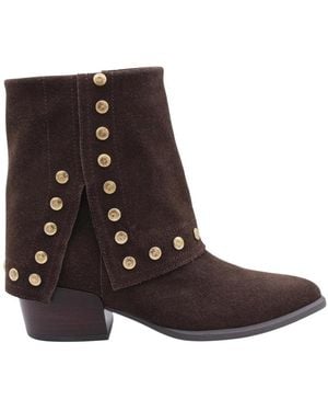 Tosca Blu Cowboy Boots - Marrón