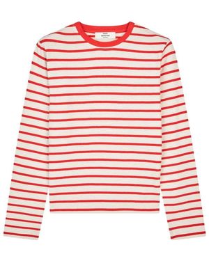 Mads Nørgaard Round-Neck Knitwear - Rojo