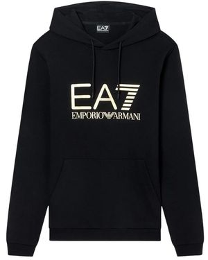 EA7 Hoodie - Blauw