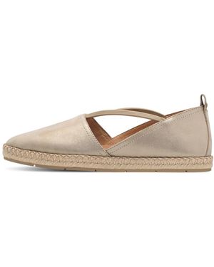 Tamaris Leder Espadrille - Natur