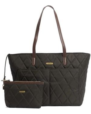 Barbour Tote Bags - Negro