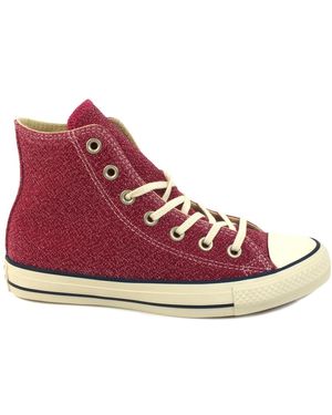 Converse Schoenen ,Paars ,Sneakers - Rood