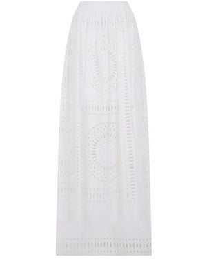 Alberta Ferretti Maxi Skirts - Blanco