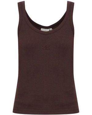 Gestuz Sleeveless Tops - Marrón