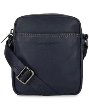 Lancaster Cross Body Messenger - Blue