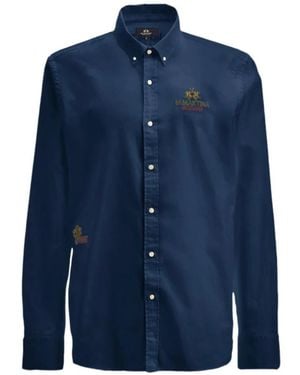 La Martina Casual Shirts - Blue