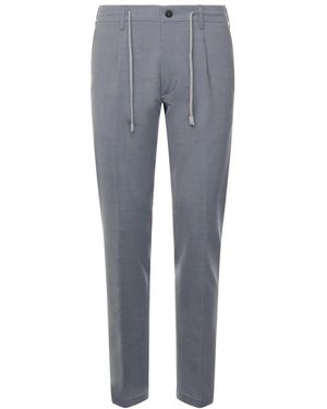 Eleventy Denim Hose Mit Elastischem Bund - Grau
