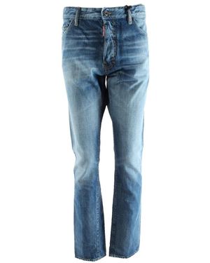 DSquared² Straight Jeans - Azul
