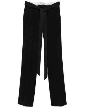 The Attico Wide Trousers - Nero