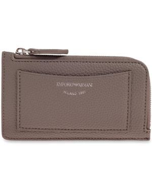 Emporio Armani Wallets & Cardholders - Brown