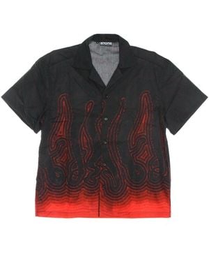 Octopus Short Sleeve Shirts - Black