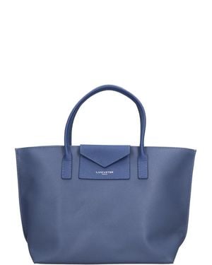 Lancaster Tassen ,Blauw ,Leer Maya Handbag