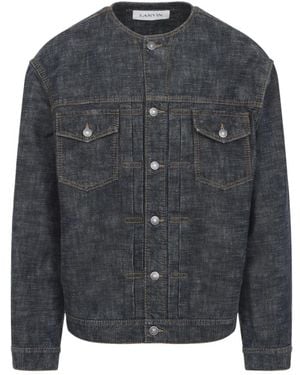 Lanvin Denim Jackets - Gray