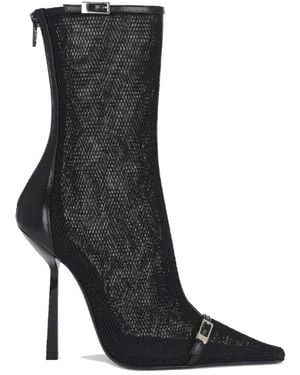 Saint Laurent Stiefelette - Schwarz
