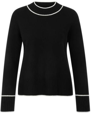 Marc Cain Truien & Vesten ,Zwart ,Wol Sporttrui