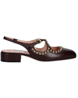Bally 30Mm Verzierte Lederpumps - Braun