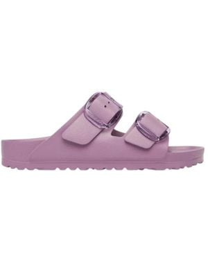 Birkenstock Sliders - Morado