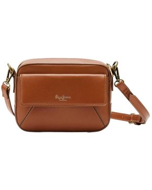 Pepe Jeans Tassen ,Bruin ,Crossbody Bag