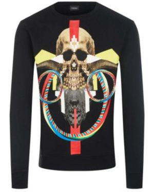 Marcelo Burlon Vielseitige Sweatshirts &Amp; Hoodies - Schwarz