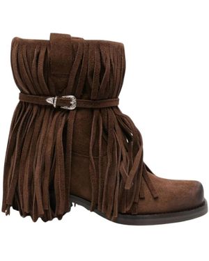 POSA Cowboy Boots - Marrón