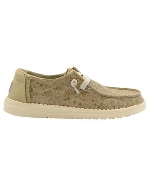 HEYDUDE Laced Shoes - Neutro
